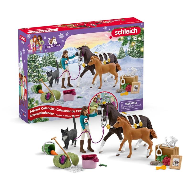 schleich HORSE CLUB アドベントカレンダー Calendário do Advento Schleich Horse Club com acessórios - Livros